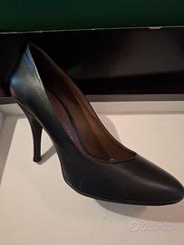 DECOLLETE VERA PELLE