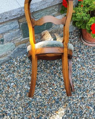 Sedia Vintage Legno