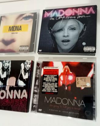 Lotto DVD e CD live di Madonna