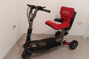 Scooter elettrico disabili atto sport pieghevole