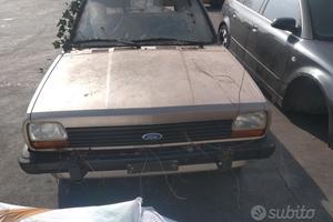 Ford Fiesta MK1 demolito per ricambi