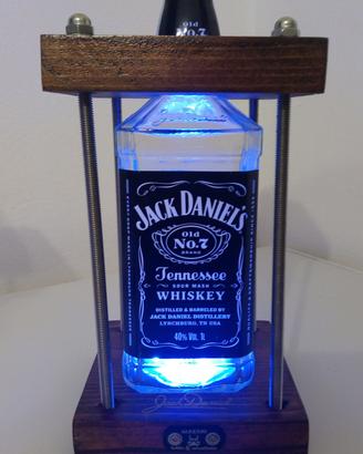 lampada Jack Daniel's artigianale
