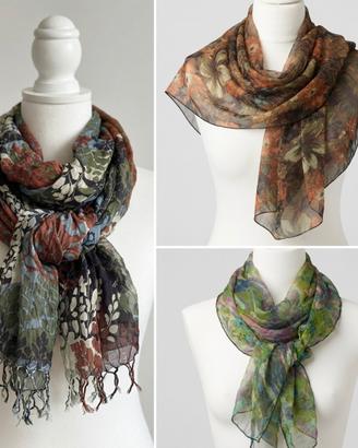 Lotto 3 Sciarpe/foulard