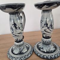 coppia di candelieri Albisola