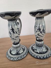 coppia di candelieri Albisola