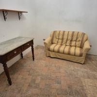 divano due posti con   letto singolo interno