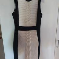 Vestito Sandro Ferrone bianco/nero