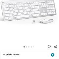 iClever GK08 tastiera e mouse senza fili