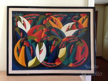 Quadro Naif Santo Domingo