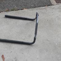 Appendi biciclette da muro in acciaio