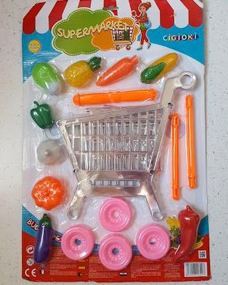 giocattolo per bambina carrello frutta