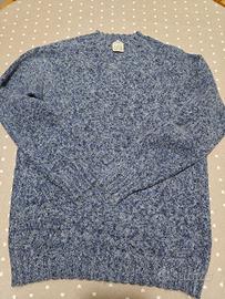 Pullover melange girocollo