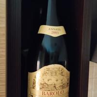 bottiglia di vino Barolo  annata 2003