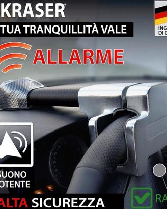  N. 2 antifurti x tutti i tipi di auto /camper
