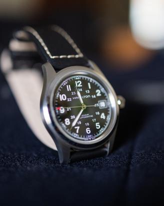 Hamilton KHAKI FIELD AUTO, 38mm, nero