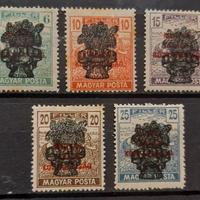 Ungheria 1920- sovrastampati