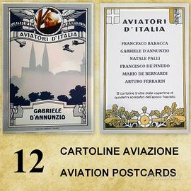 cartoline AVIATORI D’ITALIA FASCISTA AVIAZIONE