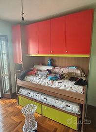 Cameretta ponte due letti 