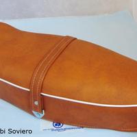 Sella Lunga MARRONE Vespa 125 150 VBB VNB GL Sprin