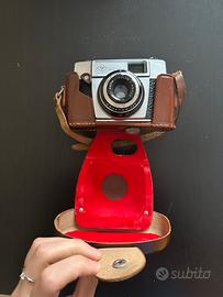 Macchina fotografica Agfa Silette I con custodia