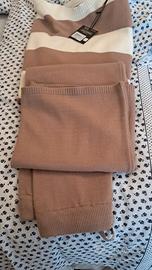 Completo donna in maglia Nazzaro taglia L nuovo co