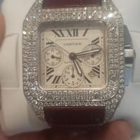 Cartier santos xl100 brillanti