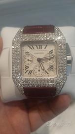 Cartier santos xl100 brillanti