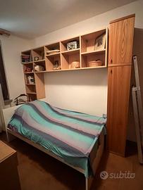 Mensole in  legno noce