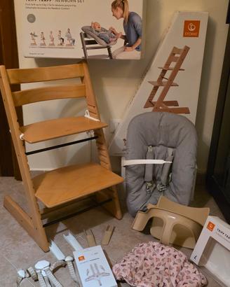 COMPLETO Seggiolone evolutivo Stokke Tripp Trapp