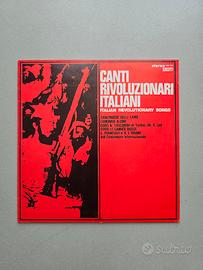 LP canti rivoluzionari italiani