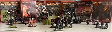 Lotto Warhammer Fantasy + Hellcannon Raro + Libri