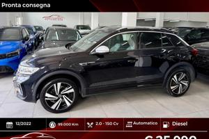 VW T-Roc 2.0 TDI 150 CV DSG R-Line FINANZIABILE