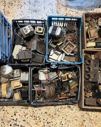 Lotto trasformatori vintage / materiale elettrico