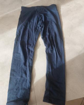 Pantaloni leggins blu