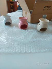 Lotto di 12 mini bruciaessenze 