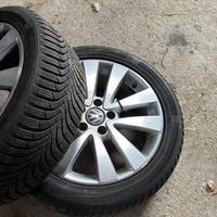 4 Cerchi da 17 golf 6 completi di gomme 225 45 17