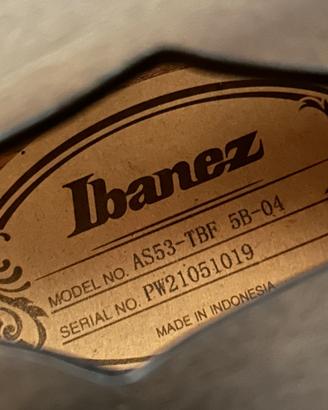 chitarra semiacustica ibanez