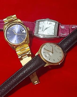 Lotto 3 orologi vintage  da donna/unisex- Royal do