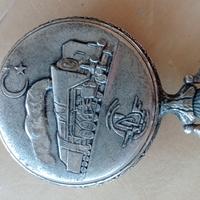Orologio meccanico da taschino Ferrovie Turche