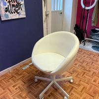 Sedia girevole da studio