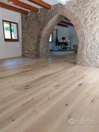 Parquet maxiplancia rovere nodato a Bologna