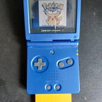 Game Boy Advance SP blu