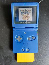 Game Boy Advance SP blu
