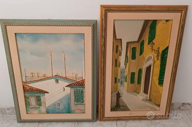  Quadri dell' artista "Sasso" 4 PZ 