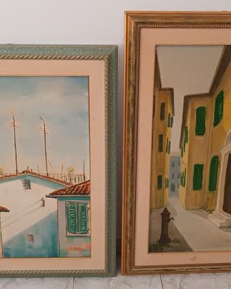  Quadri dell' artista "Sasso" 4 PZ 