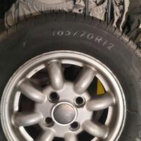 cerchi è gomme in 12, per Mini