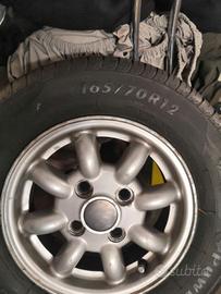 cerchi è gomme in 12, per Mini