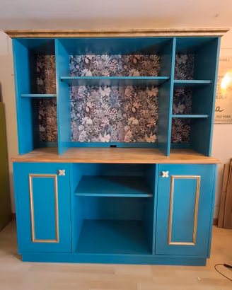 Mobile Credenza/Coffee&Cocktail Bar