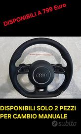 Volante Audi S-line senza paddle