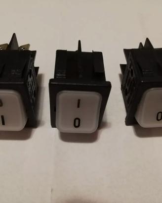 3PEZZI INTERRUTTORI BIPOLARI LUMINOSI